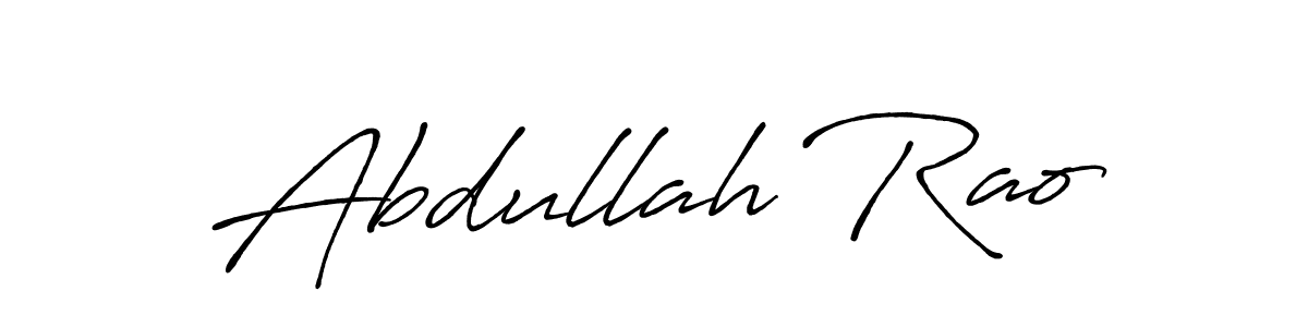 You can use this online signature creator to create a handwritten signature for the name Abdullah Rao. This is the best online autograph maker. Abdullah Rao signature style 7 images and pictures png