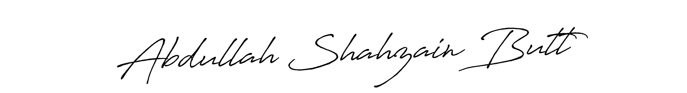 How to make Abdullah Shahzain Butt signature? Antro_Vectra_Bolder is a professional autograph style. Create handwritten signature for Abdullah Shahzain Butt name. Abdullah Shahzain Butt signature style 7 images and pictures png