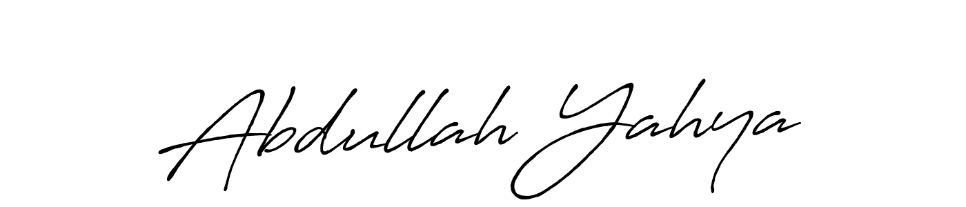 This is the best signature style for the Abdullah Yahya name. Also you like these signature font (Antro_Vectra_Bolder). Mix name signature. Abdullah Yahya signature style 7 images and pictures png