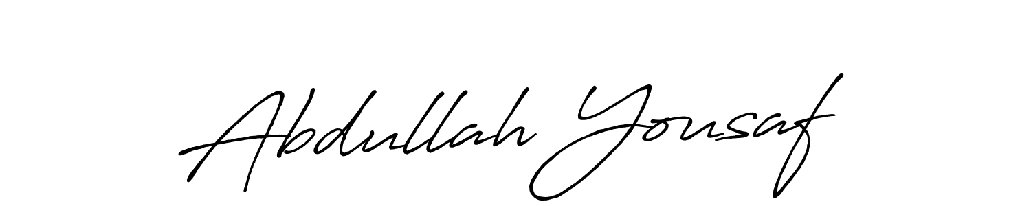 The best way (Antro_Vectra_Bolder) to make a short signature is to pick only two or three words in your name. The name Abdullah Yousaf include a total of six letters. For converting this name. Abdullah Yousaf signature style 7 images and pictures png