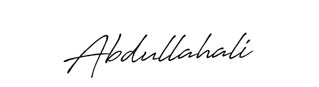 Make a beautiful signature design for name Abdullahali. Use this online signature maker to create a handwritten signature for free. Abdullahali signature style 7 images and pictures png