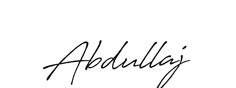 Also we have Abdullaj name is the best signature style. Create professional handwritten signature collection using Antro_Vectra_Bolder autograph style. Abdullaj signature style 7 images and pictures png