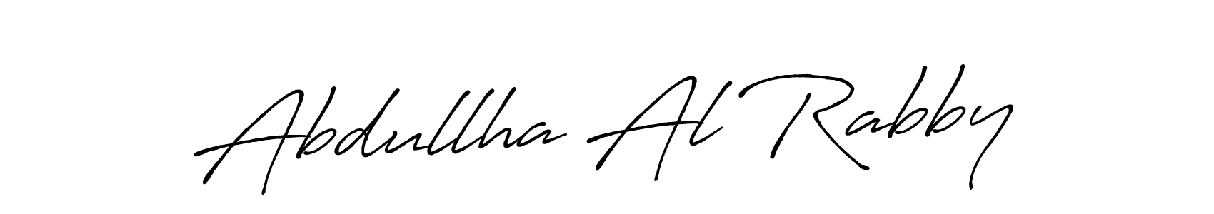 Also we have Abdullha Al Rabby name is the best signature style. Create professional handwritten signature collection using Antro_Vectra_Bolder autograph style. Abdullha Al Rabby signature style 7 images and pictures png