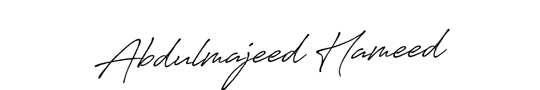 It looks lik you need a new signature style for name Abdulmajeed Hameed. Design unique handwritten (Antro_Vectra_Bolder) signature with our free signature maker in just a few clicks. Abdulmajeed Hameed signature style 7 images and pictures png