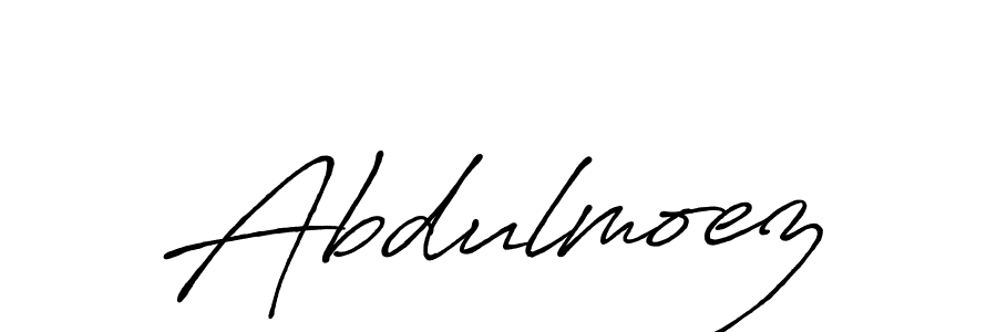 Also we have Abdulmoez name is the best signature style. Create professional handwritten signature collection using Antro_Vectra_Bolder autograph style. Abdulmoez signature style 7 images and pictures png