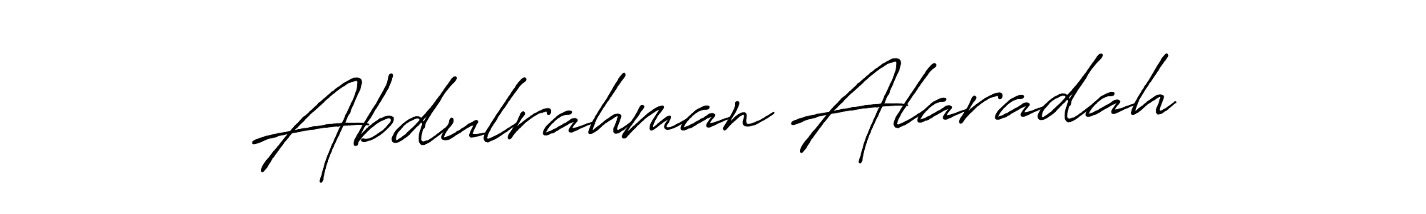 Design your own signature with our free online signature maker. With this signature software, you can create a handwritten (Antro_Vectra_Bolder) signature for name Abdulrahman Alaradah. Abdulrahman Alaradah signature style 7 images and pictures png