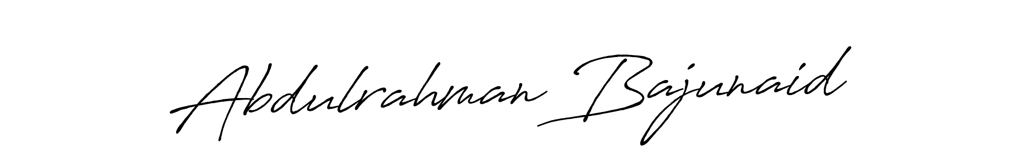 The best way (Antro_Vectra_Bolder) to make a short signature is to pick only two or three words in your name. The name Abdulrahman Bajunaid include a total of six letters. For converting this name. Abdulrahman Bajunaid signature style 7 images and pictures png