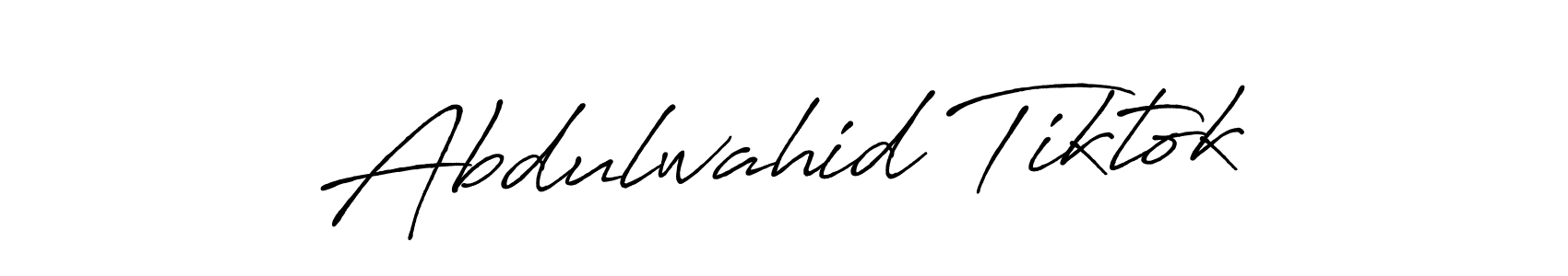 Make a beautiful signature design for name Abdulwahid Tiktok. Use this online signature maker to create a handwritten signature for free. Abdulwahid Tiktok signature style 7 images and pictures png