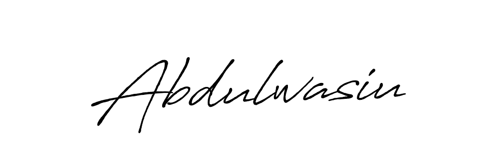 Also we have Abdulwasiu name is the best signature style. Create professional handwritten signature collection using Antro_Vectra_Bolder autograph style. Abdulwasiu signature style 7 images and pictures png