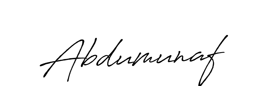 Abdumunaf stylish signature style. Best Handwritten Sign (Antro_Vectra_Bolder) for my name. Handwritten Signature Collection Ideas for my name Abdumunaf. Abdumunaf signature style 7 images and pictures png