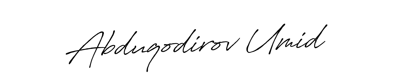 Check out images of Autograph of Abduqodirov Umid name. Actor Abduqodirov Umid Signature Style. Antro_Vectra_Bolder is a professional sign style online. Abduqodirov Umid signature style 7 images and pictures png