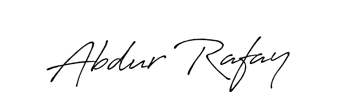 Use a signature maker to create a handwritten signature online. With this signature software, you can design (Antro_Vectra_Bolder) your own signature for name Abdur Rafay. Abdur Rafay signature style 7 images and pictures png
