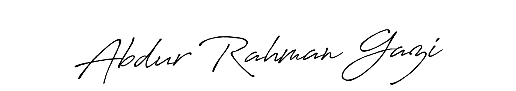 The best way (Antro_Vectra_Bolder) to make a short signature is to pick only two or three words in your name. The name Abdur Rahman Gazi include a total of six letters. For converting this name. Abdur Rahman Gazi signature style 7 images and pictures png