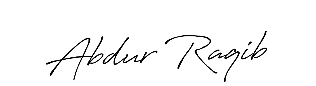 Antro_Vectra_Bolder is a professional signature style that is perfect for those who want to add a touch of class to their signature. It is also a great choice for those who want to make their signature more unique. Get Abdur Raqib name to fancy signature for free. Abdur Raqib signature style 7 images and pictures png