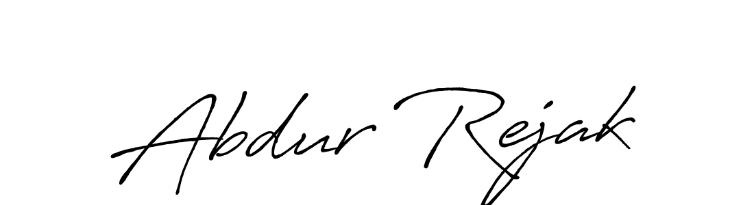 Use a signature maker to create a handwritten signature online. With this signature software, you can design (Antro_Vectra_Bolder) your own signature for name Abdur Rejak. Abdur Rejak signature style 7 images and pictures png