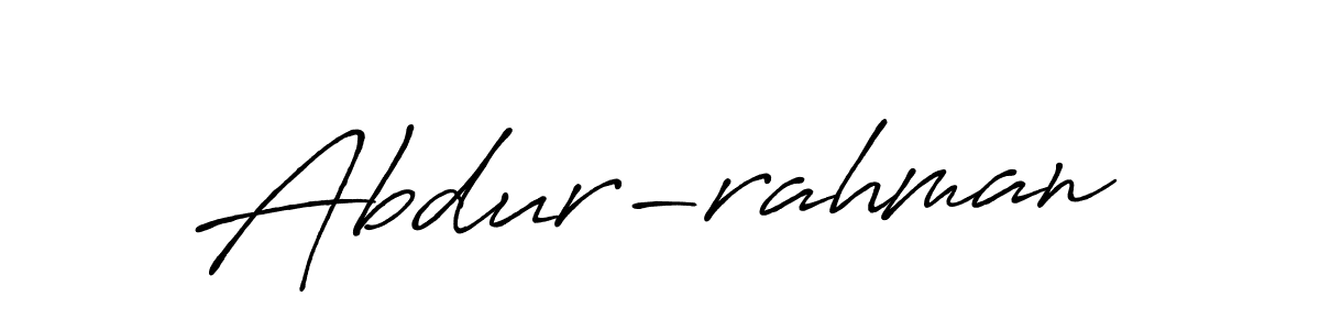 Similarly Antro_Vectra_Bolder is the best handwritten signature design. Signature creator online .You can use it as an online autograph creator for name Abdur-rahman. Abdur-rahman signature style 7 images and pictures png