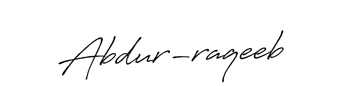 You should practise on your own different ways (Antro_Vectra_Bolder) to write your name (Abdur-raqeeb) in signature. don't let someone else do it for you. Abdur-raqeeb signature style 7 images and pictures png