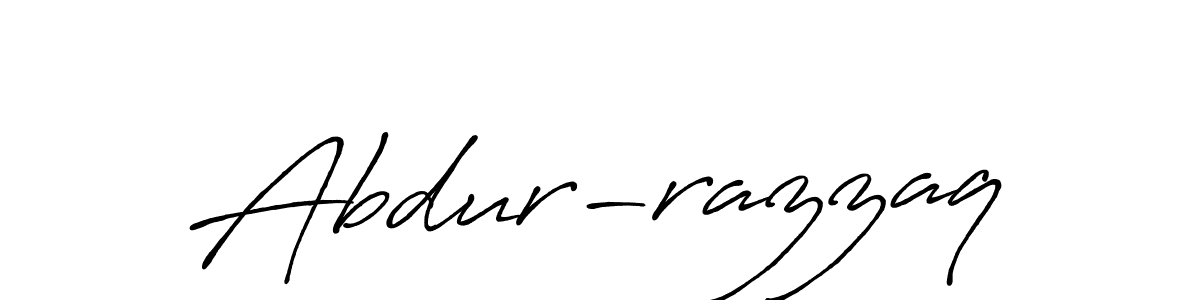 How to make Abdur-razzaq signature? Antro_Vectra_Bolder is a professional autograph style. Create handwritten signature for Abdur-razzaq name. Abdur-razzaq signature style 7 images and pictures png