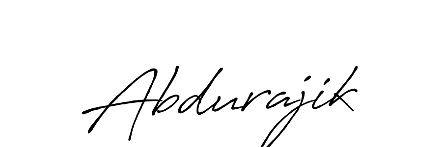 if you are searching for the best signature style for your name Abdurajik. so please give up your signature search. here we have designed multiple signature styles  using Antro_Vectra_Bolder. Abdurajik signature style 7 images and pictures png