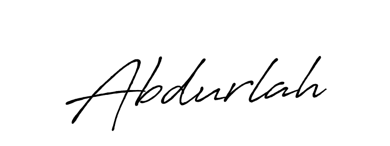 How to make Abdurlah signature? Antro_Vectra_Bolder is a professional autograph style. Create handwritten signature for Abdurlah name. Abdurlah signature style 7 images and pictures png