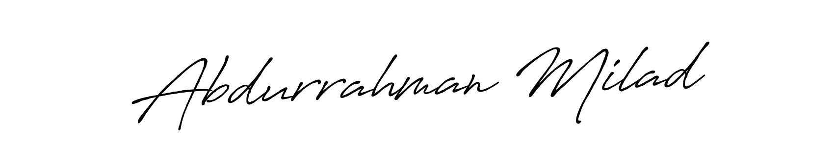 How to Draw Abdurrahman Milad signature style? Antro_Vectra_Bolder is a latest design signature styles for name Abdurrahman Milad. Abdurrahman Milad signature style 7 images and pictures png