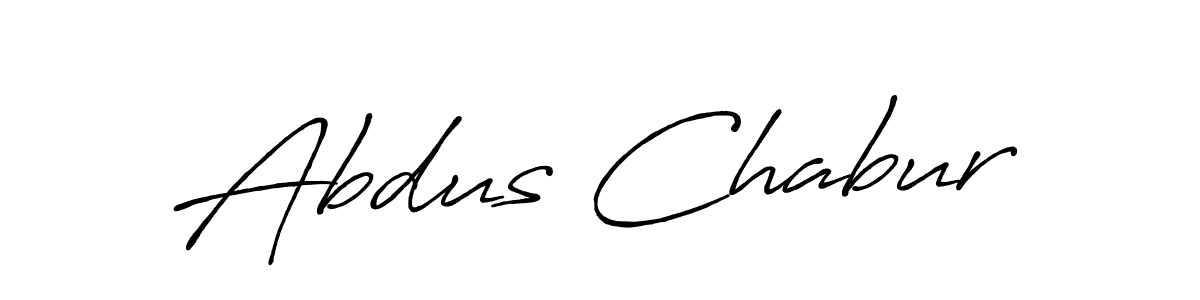 Also we have Abdus Chabur name is the best signature style. Create professional handwritten signature collection using Antro_Vectra_Bolder autograph style. Abdus Chabur signature style 7 images and pictures png