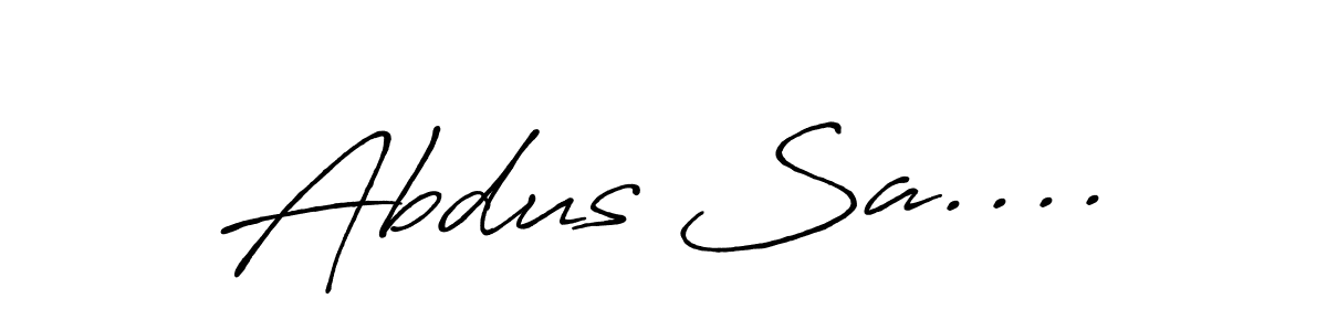 Make a short Abdus Sa.... signature style. Manage your documents anywhere anytime using Antro_Vectra_Bolder. Create and add eSignatures, submit forms, share and send files easily. Abdus Sa.... signature style 7 images and pictures png