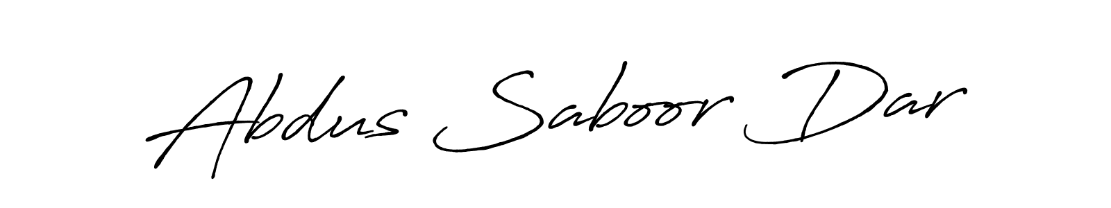 You should practise on your own different ways (Antro_Vectra_Bolder) to write your name (Abdus Saboor Dar) in signature. don't let someone else do it for you. Abdus Saboor Dar signature style 7 images and pictures png