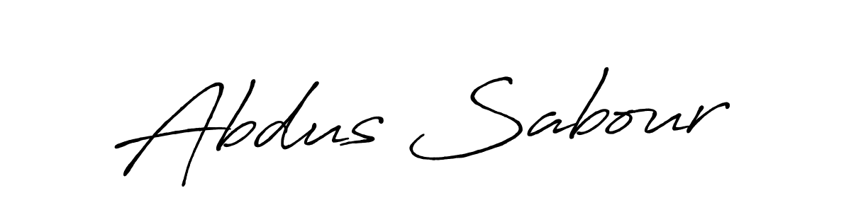 Also we have Abdus Sabour name is the best signature style. Create professional handwritten signature collection using Antro_Vectra_Bolder autograph style. Abdus Sabour signature style 7 images and pictures png