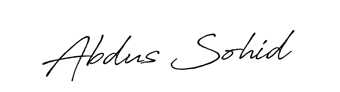Once you've used our free online signature maker to create your best signature Antro_Vectra_Bolder style, it's time to enjoy all of the benefits that Abdus Sohid name signing documents. Abdus Sohid signature style 7 images and pictures png