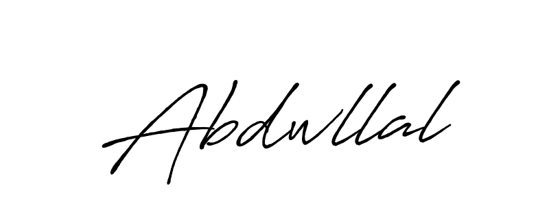It looks lik you need a new signature style for name Abdwllal. Design unique handwritten (Antro_Vectra_Bolder) signature with our free signature maker in just a few clicks. Abdwllal signature style 7 images and pictures png