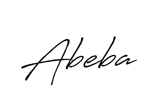 Also You can easily find your signature by using the search form. We will create Abeba name handwritten signature images for you free of cost using Antro_Vectra_Bolder sign style. Abeba signature style 7 images and pictures png