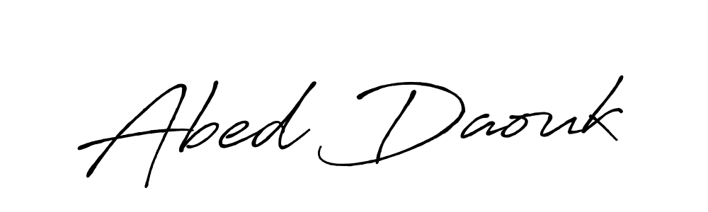 This is the best signature style for the Abed Daouk name. Also you like these signature font (Antro_Vectra_Bolder). Mix name signature. Abed Daouk signature style 7 images and pictures png