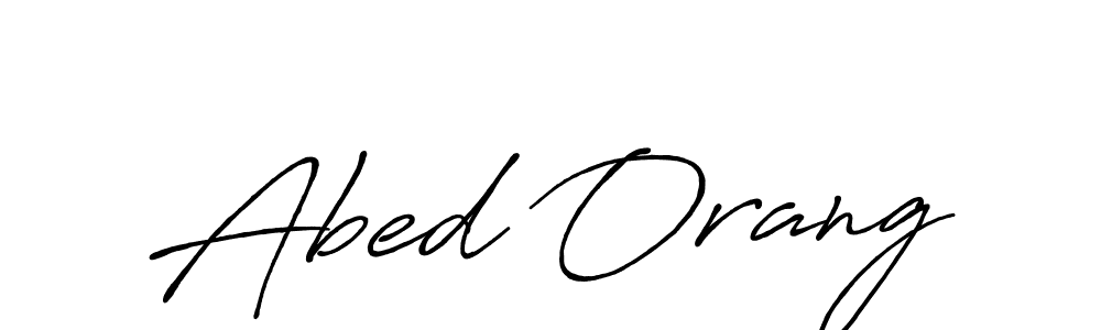 It looks lik you need a new signature style for name Abed Orang. Design unique handwritten (Antro_Vectra_Bolder) signature with our free signature maker in just a few clicks. Abed Orang signature style 7 images and pictures png
