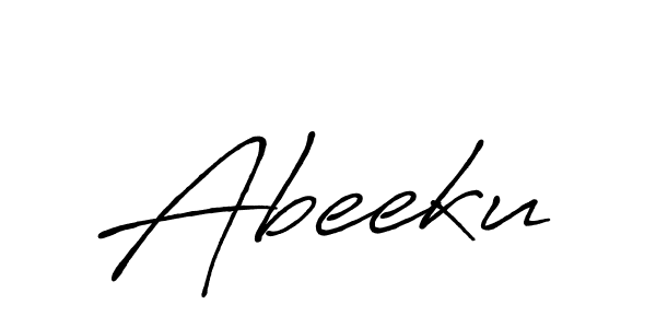 Create a beautiful signature design for name Abeeku. With this signature (Antro_Vectra_Bolder) fonts, you can make a handwritten signature for free. Abeeku signature style 7 images and pictures png