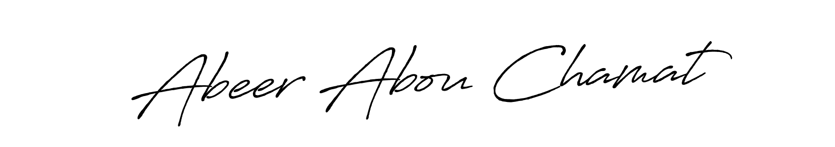 Here are the top 10 professional signature styles for the name Abeer Abou Chamat. These are the best autograph styles you can use for your name. Abeer Abou Chamat signature style 7 images and pictures png