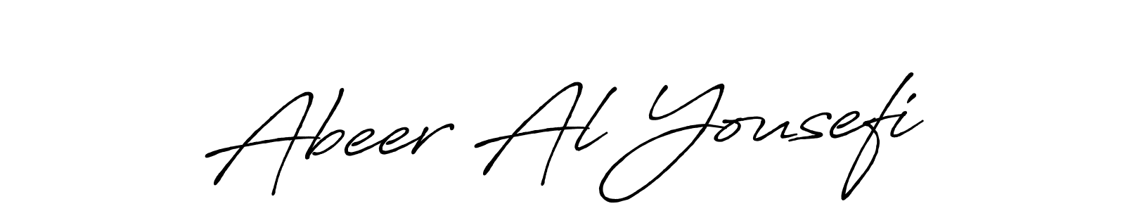 if you are searching for the best signature style for your name Abeer Al Yousefi. so please give up your signature search. here we have designed multiple signature styles  using Antro_Vectra_Bolder. Abeer Al Yousefi signature style 7 images and pictures png