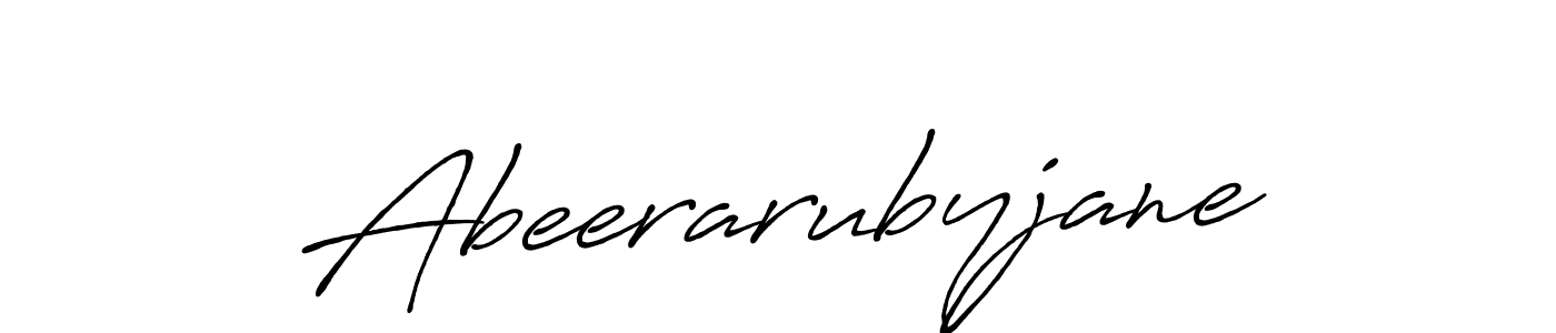 Similarly Antro_Vectra_Bolder is the best handwritten signature design. Signature creator online .You can use it as an online autograph creator for name Abeerarubyjane. Abeerarubyjane signature style 7 images and pictures png