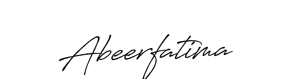 Design your own signature with our free online signature maker. With this signature software, you can create a handwritten (Antro_Vectra_Bolder) signature for name Abeerfatima. Abeerfatima signature style 7 images and pictures png