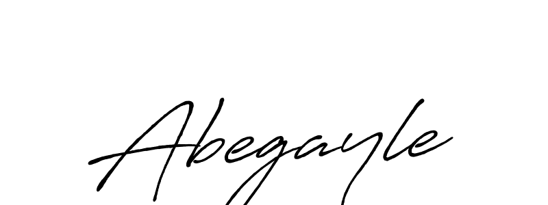 Design your own signature with our free online signature maker. With this signature software, you can create a handwritten (Antro_Vectra_Bolder) signature for name Abegayle. Abegayle signature style 7 images and pictures png