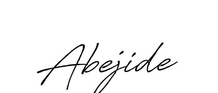 How to make Abejide signature? Antro_Vectra_Bolder is a professional autograph style. Create handwritten signature for Abejide name. Abejide signature style 7 images and pictures png