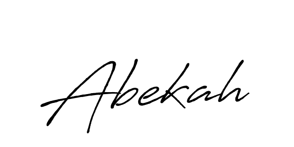 It looks lik you need a new signature style for name Abekah. Design unique handwritten (Antro_Vectra_Bolder) signature with our free signature maker in just a few clicks. Abekah signature style 7 images and pictures png