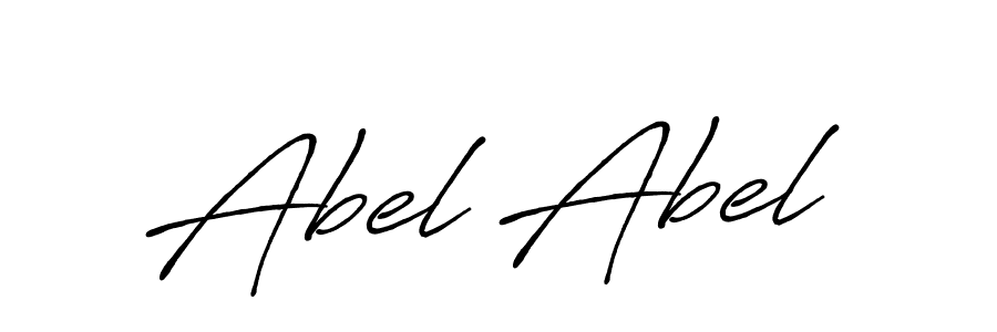 Also we have Abel Abel name is the best signature style. Create professional handwritten signature collection using Antro_Vectra_Bolder autograph style. Abel Abel signature style 7 images and pictures png