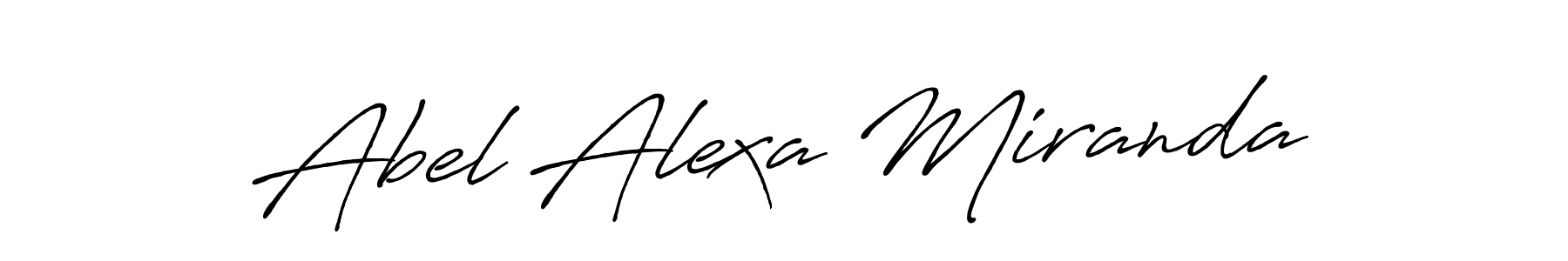 How to make Abel Alexa Miranda signature? Antro_Vectra_Bolder is a professional autograph style. Create handwritten signature for Abel Alexa Miranda name. Abel Alexa Miranda signature style 7 images and pictures png