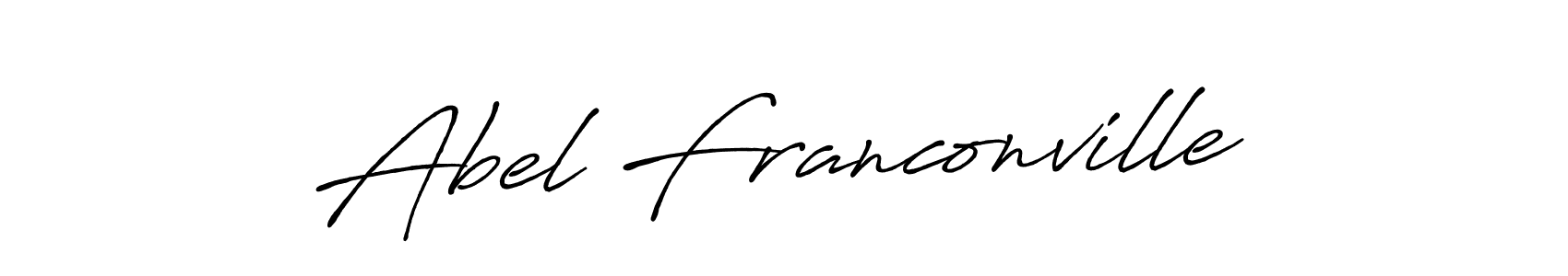 Abel Franconville stylish signature style. Best Handwritten Sign (Antro_Vectra_Bolder) for my name. Handwritten Signature Collection Ideas for my name Abel Franconville. Abel Franconville signature style 7 images and pictures png