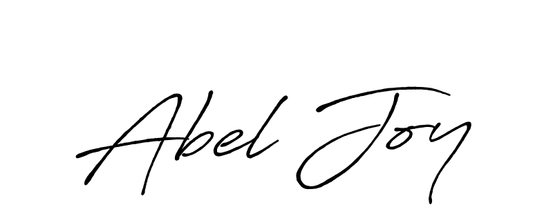 Abel Joy stylish signature style. Best Handwritten Sign (Antro_Vectra_Bolder) for my name. Handwritten Signature Collection Ideas for my name Abel Joy. Abel Joy signature style 7 images and pictures png