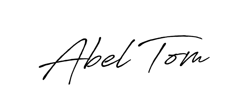 Antro_Vectra_Bolder is a professional signature style that is perfect for those who want to add a touch of class to their signature. It is also a great choice for those who want to make their signature more unique. Get Abel Tom name to fancy signature for free. Abel Tom signature style 7 images and pictures png