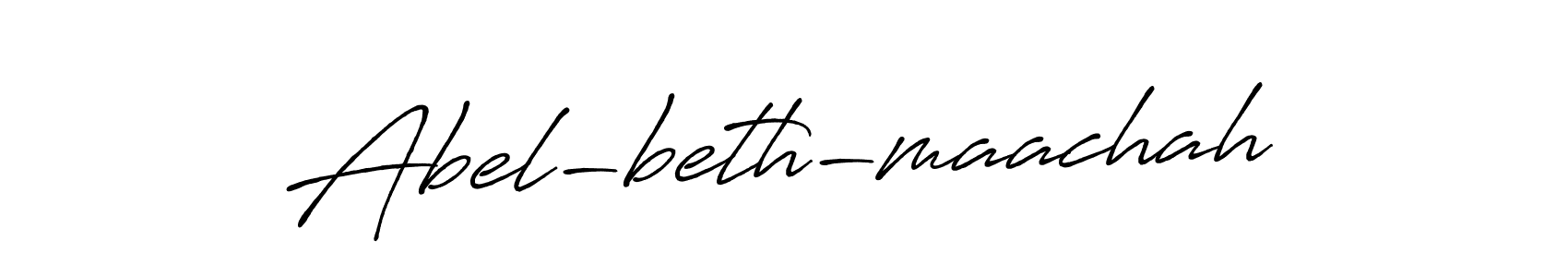 Abel-beth-maachah stylish signature style. Best Handwritten Sign (Antro_Vectra_Bolder) for my name. Handwritten Signature Collection Ideas for my name Abel-beth-maachah. Abel-beth-maachah signature style 7 images and pictures png