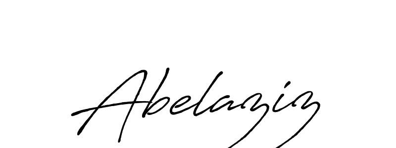 Create a beautiful signature design for name Abelaziz. With this signature (Antro_Vectra_Bolder) fonts, you can make a handwritten signature for free. Abelaziz signature style 7 images and pictures png