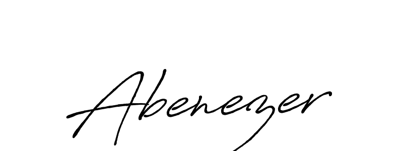 It looks lik you need a new signature style for name Abenezer. Design unique handwritten (Antro_Vectra_Bolder) signature with our free signature maker in just a few clicks. Abenezer signature style 7 images and pictures png